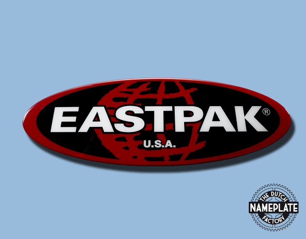 Logolabel domelabel ovaal Eastpak